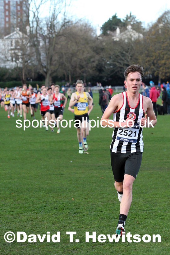 Mens under-20s, European Cross Country Championships Trials, Sefton Park, Liverpool. Photo: David T. Hewitson/Sports for All Pics